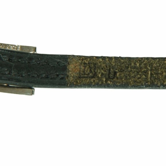 Authentic Hermes black leather belt or bracelet - Picture 6 of 7